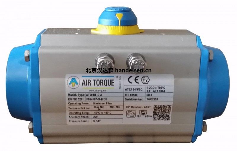 Air Torque 氣動執(zhí)行器的基本構成 Air Torque 氣動執(zhí)行器的基本構成