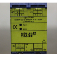 Müller + ZieglerPw-MU、Pnz-MU、Pz-MU、Pd-MU 和 Pdr-MU