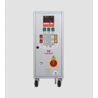 Tool-Temp模溫機(jī)，TT-180型可以使用介質(zhì)水（90°C）和介質(zhì)油（150°C）進(jìn)行操作  1974 年：開發(fā)第一臺(tái)溫度控制單元 它是市場(chǎng)上第一個(gè)配備簡(jiǎn)單電子溫度監(jiān)控的溫度控制單元。  我們始