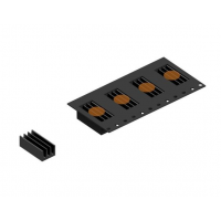 Fischer Elektronik  ICK SMD A 貼片式散熱器，用于電子元件的散熱和熱管理